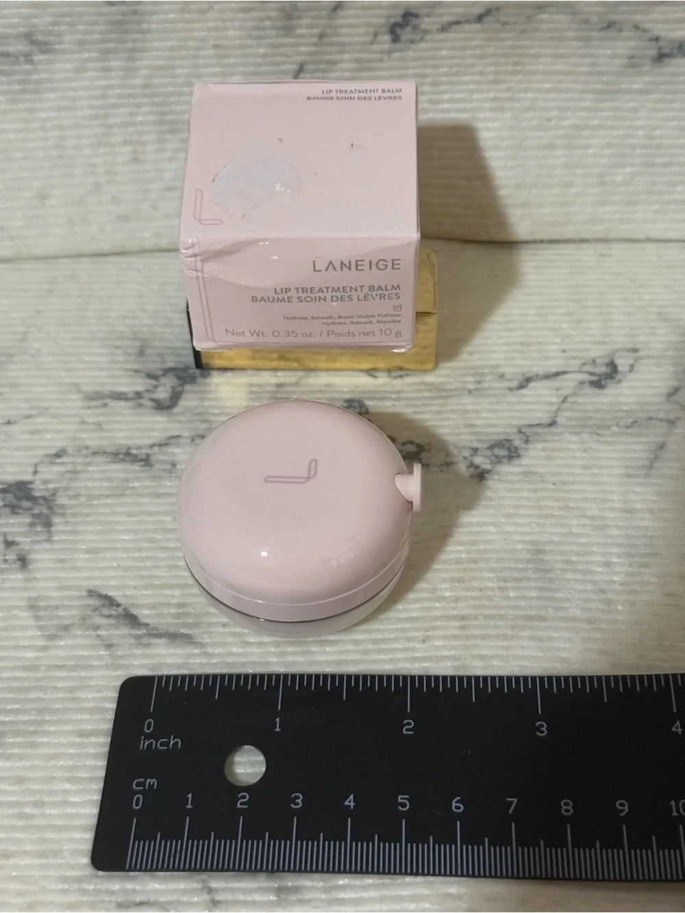 Laneige Lip Treatment Balm (w/ Coconut Oil, Peptide & Pearlescent Finish)